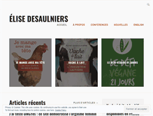 Tablet Screenshot of edesaulniers.com